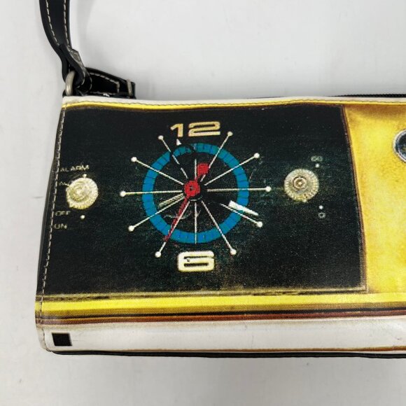 Relic Black Yellow Radio Mini Shoulder Bag | Faux Leather - Picture 12 of 12